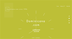 Desktop Screenshot of dominicana.com